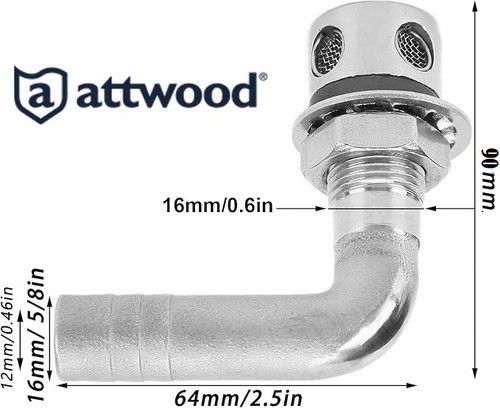Sfiato inox 316 - , acciaio