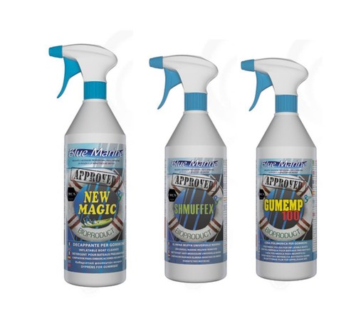 Kit pulizia gommone - kit,