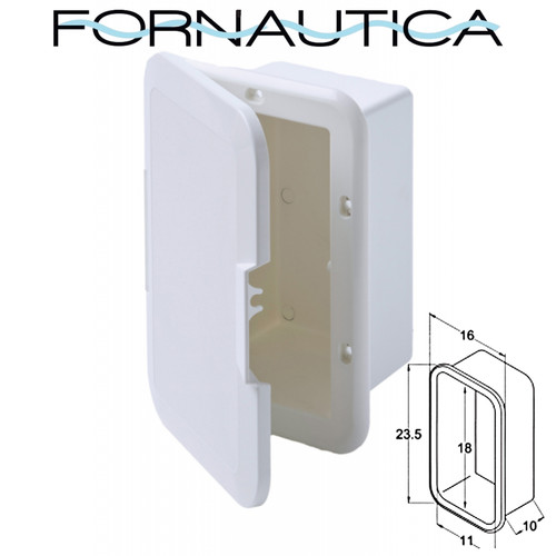 Nicchia tasca porta - porta, doccetta