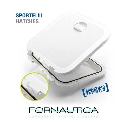 Sportello bianco calpestabile - sportello,