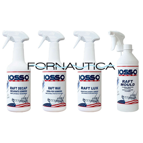 Kit pulizia gommone iosso - pulizia,